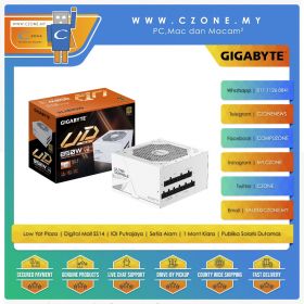 Gigabyte UD850GM PG5 Ice V2 Power Supply (850Watts, 80plus Gold, Full Modular, White)
