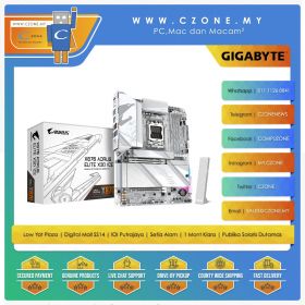 Gigabyte X870 Aorus Elite X3D Ice Motherboard DDR5