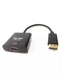 Glink CB339BK DisplayPort to HDMI Adapter