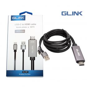 Glink HDMI to USB-C 2.0 Cable