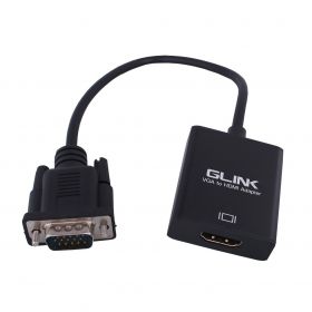 Glink VGA + Audio to HDMI Adapter