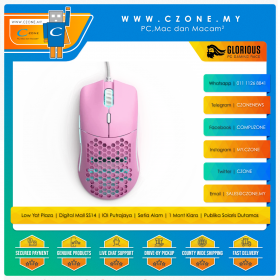 Glorious Forge Model O Gaming Mouse (Pink)