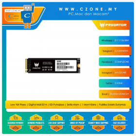 Predator GM9 M.2 NVMe Gen5