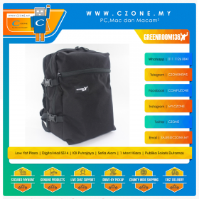 Greenroom136 Rainmaker Tactical Backpack (Fits 13" Laptop, Medium, Black)