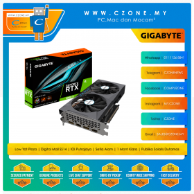 Gigabyte Geforce RTX™ 3060 Ti 8GB Eagle OC LHR