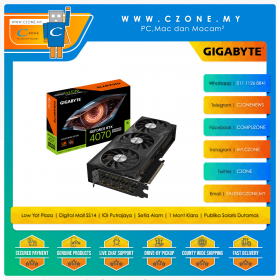 Gigabyte GeForce RTX™ 4070 Super 12GB WindForce OC