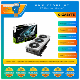 Gigabyte GeForce RTX™ 4070 Ti Super 16GB Eagle OC Ice