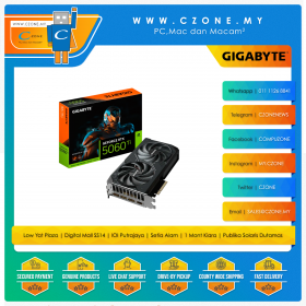 Gigabyte GeForce RTX 5060 Ti 16GB Windforce OC
