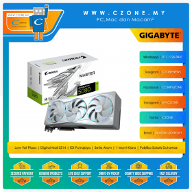 Gigabyte GeForce RTX 5080 16GB Aorus Master Ice