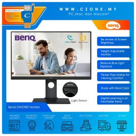BenQ GW2780T Monitor (27", 1920x1080, IPS,  60Hz, 5ms, D-Sub, HDMI, DP, Speakers, VESA)