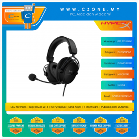 HyperX Cloud Alpha Gaming Headset (Black)