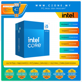 Intel Core i5-14400 Processor (6P-Cores, 4E-Cores, 16Threads,  20MB Cache, UHD Graphics, Socket 1700)