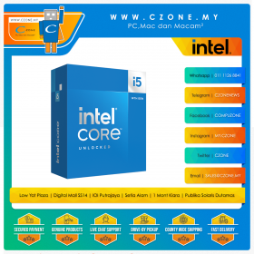 Intel Core i5-14600K Processor (6P-Cores, 8E-Cores, 20Threads,  24MB Cache, UHD Graphics, Socket 1700)
