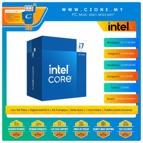 Intel Core i7-14700 Processor (8P-Cores, 12E-Cores, 28Threads, 33MB Cache, UHD Graphics, Socket 1700)