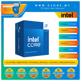 Intel Core i7-14700F Processor (8P-Cores, 12E-Cores, 28Threads, 33MB Cache, Socket 1700)