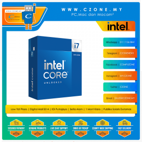 Intel Core i7-14700K Processor (8P-Cores, 12E-Cores, 28Threads, 33MB Cache, UHD Graphics, Socket 1700)