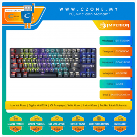 Imperion KG-M07 Trooper 7 Mechanical Gaming Keyboard (OTUM Blue Switch, Black)