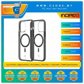 Incipio Idol MagSafe Case (iPhone 14 Series, Black/Clear)