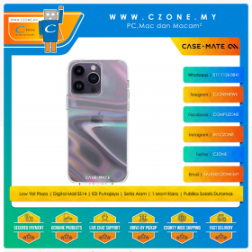 Case-Mate Soap Bubble Case (iPhone 14 Series, Iridescent)