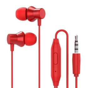 Lenovo HF140 Wired Earphone (Red)