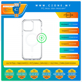 ITSKINS Hybrid Clear Magsafe Case Transparent iPhone 14 Series