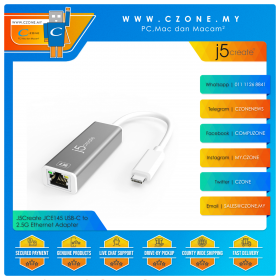 J5Create JCE145 USB-C to 2.5G Ethernet Adapter
