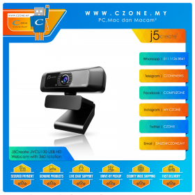 J5Create JVCU100 USB HD Webcam with 360 rotation