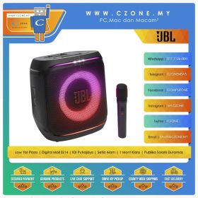 JBL - Partybox Encore 2 with 2 Mics - Portable Party Speaker