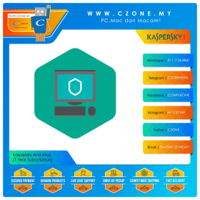 Kaspersky Anti Virus (1 Year Subscription)