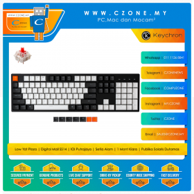 Keychron C2B1 Full-Size Wired RGB Mechanical Keyboard (Gateron Red)