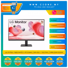 LG 27MR400-B Monitor (27", 1920x1080, IPS, 100Hz, 5ms, D-Sub, HDMI, VESA)