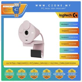 Logitech Brio 300 Full HD Webcam - Rose