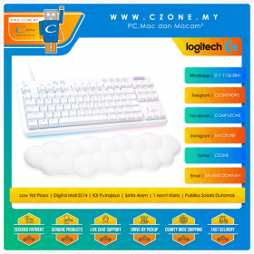 Logitech G713 Lightspeed TKL Mechanical Gaming Keyboard (Off-White)