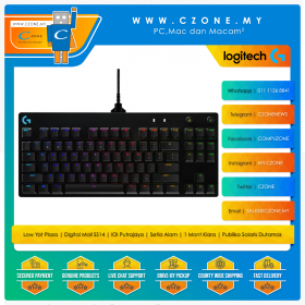 Logitech G Pro Tenkeyless Mechanical Gaming Keyboard (Clicky)