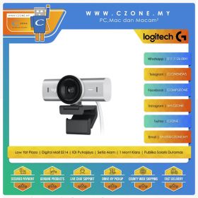Logitech MX Brio Ultra HD 4K Webcam (Pale Grey)