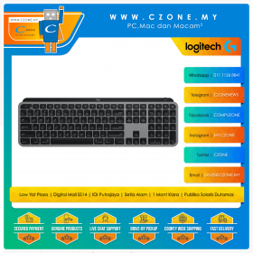 Logitech MX Keys For Mac Advanced Wireless Illuminated Keyboard