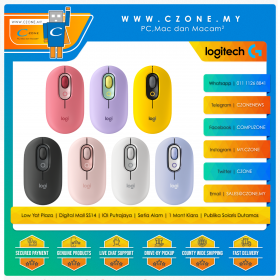 Logitech Pop Mouse with Emoji Wireless Mouse