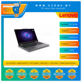 Lenovo - LOQ - 83GS005RMJ - 15.6" - i5-12450HX - 12GB - 512GB SSD - RTX 3050 - WIN 11 - Luna Grey -