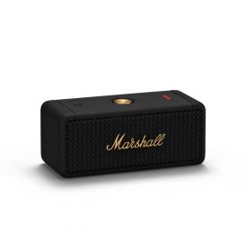 Marshall Emberton Bluetooth Speaker (Black and Brass)