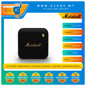 Marshall Willen Bluetooth Speaker (Black And Brass)