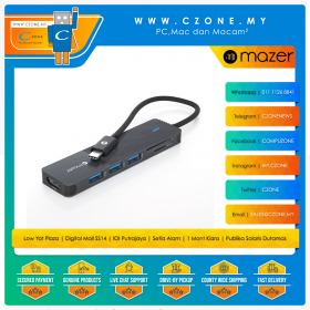 Mazer Infinite.HUB 6-in-1 USB-C Multimedia Hub