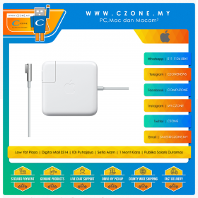 Apple 85W MagSafe Power Adapter for MacBook Pro 15”