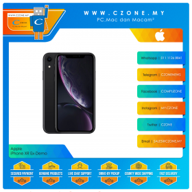 Ex-Demo Apple iPhone XR Late 2020 - MH7L3ZP/A - 128GB Black