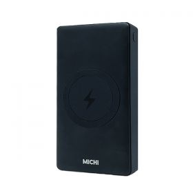 Michi Air Wireless 10,000mAh Power Bank (Black)