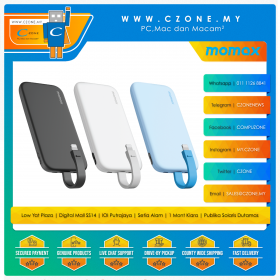 Momax - iPower Serial - Built-In Lightning Cable 