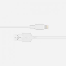 Momax Zero Lightning To USB-A 2.0 Cable (1M, White)