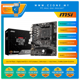 MSI A520M-A Pro Motherboard