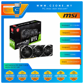 MSI Geforce RTX 3060 Ti 8GB Ventus 3X OC LHR