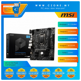 MSI H510M Pro-E Motherboard (Chipset H510, mATX, Socket 1200)