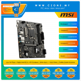 MSI H610M Bomber Motherboard DDR4  (Chipset H610, mATX, Socket 1700)
